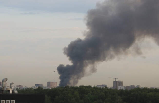 Пожар на складе на востоке Москвы полностью ликвидирован