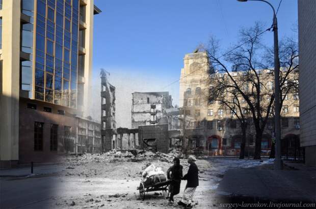 05.Сталинград 1942-Волгоград 2013. Беженки с вещами
