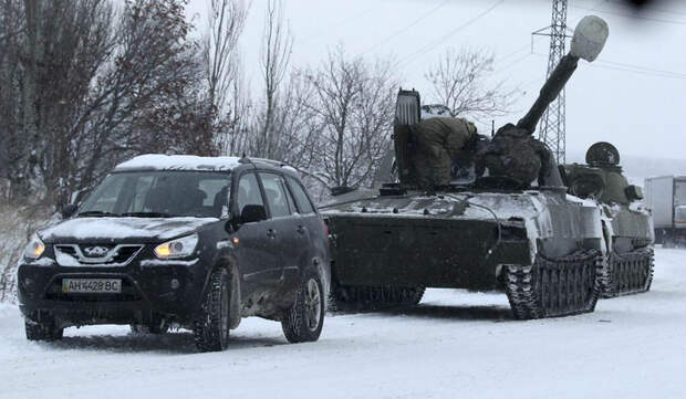 Зима. Новороссия.
