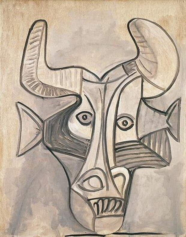 Пабло Пикассо. Минотавр. 1933 год