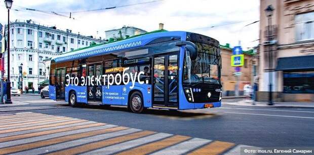Собянин: В Москве вышел на линию 500-й электробус