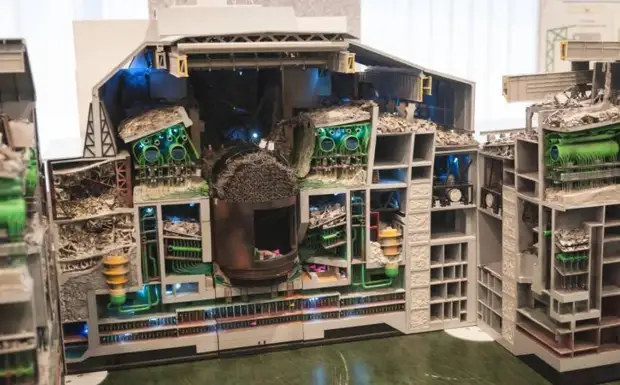 12 фото вещей внутри и в разрезе: от подлодок до 4-го блока ЧАЭС