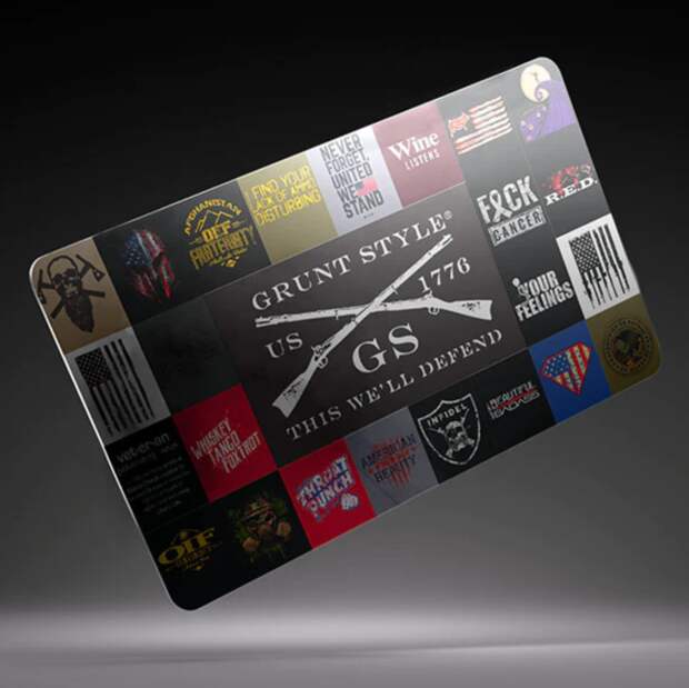 Grunt Style E-Gift Card for the 4th of July