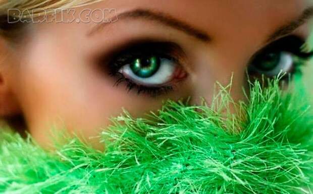 Ярко зеленые глаза – большая редкость и красота
