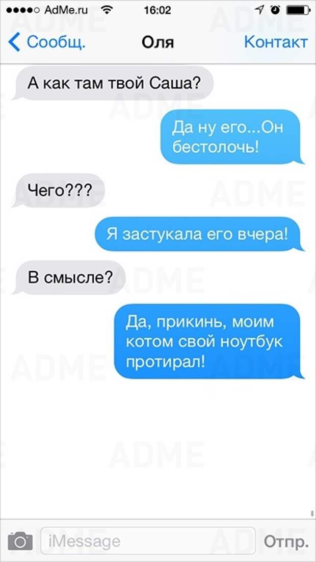 23 СМС, которые могли написать только женщины