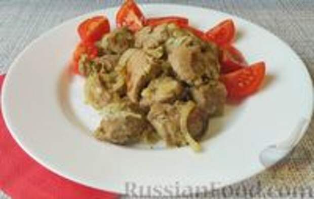 Фото к рецепту: Запечённое мясо в остром маринаде (в рукаве)