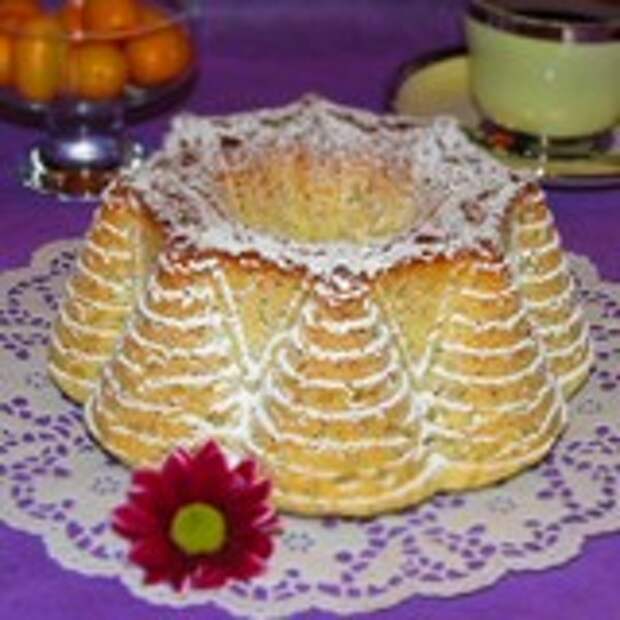 Лимонно - маковый кекс
