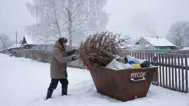 Новогодняя ёлка: как утилизировать без штрафов