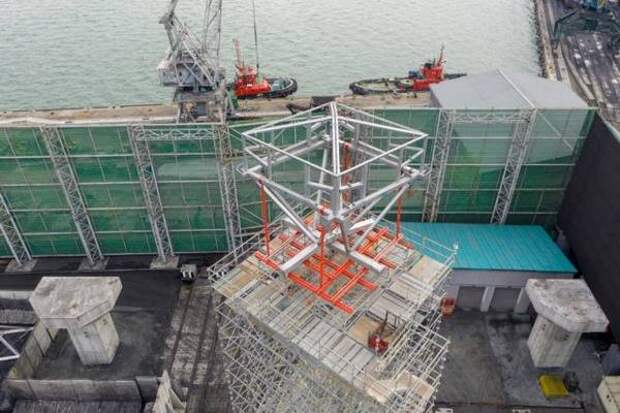 Уникальное для портов Дальнего Востока защитное сооружение готово к монтажу