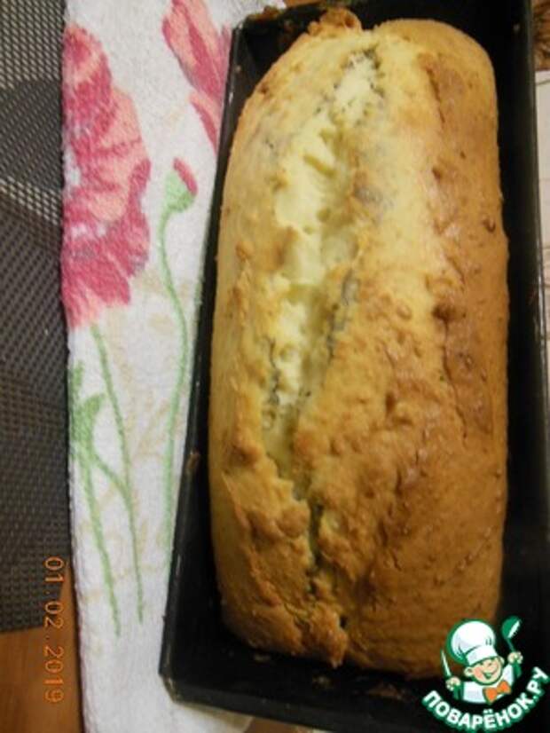 Творожный кекс Ниточка Цедра лимона