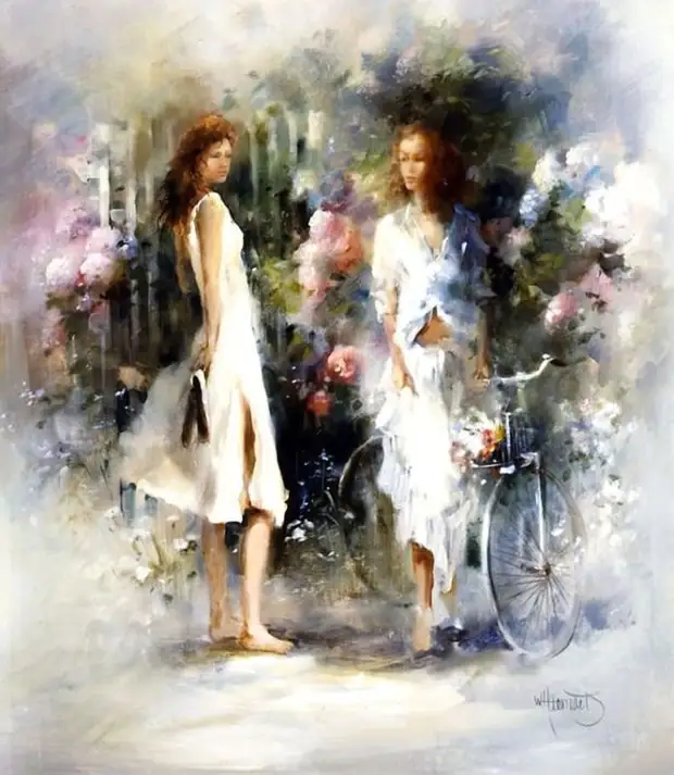 Художник Willem Haenraets. Когда несбывшееся зовёт нас…