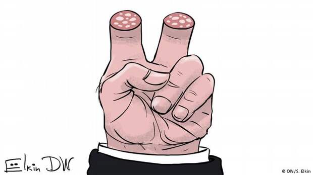 Уходящий год в карикатурах Сергея Елкина