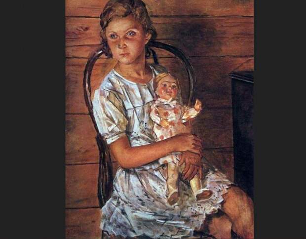 Эту девочку с картины Петрова-Водкина вы, скорее всего, видели уже взрослой: но кто же она?