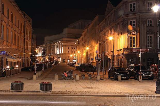 Варшава в вечернем свете / Фото из Польши