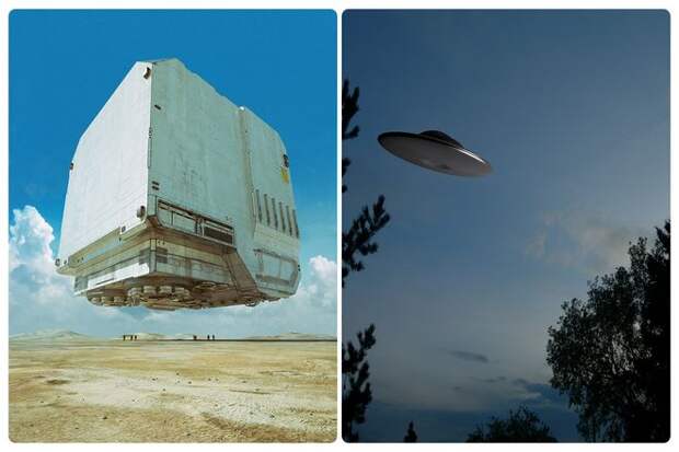 На самом деле, типичный НЛО в форме блюдца, с которым мы все знакомы, можно считать своего рода антигравитационным устройством. Потому что он бросает вызов гравитационному притяжению, используя необычную технологию, и перемещается, как хочет.