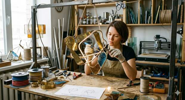 Как создаётся светильник по индивидуальному проекту: от идеи до готового изделия