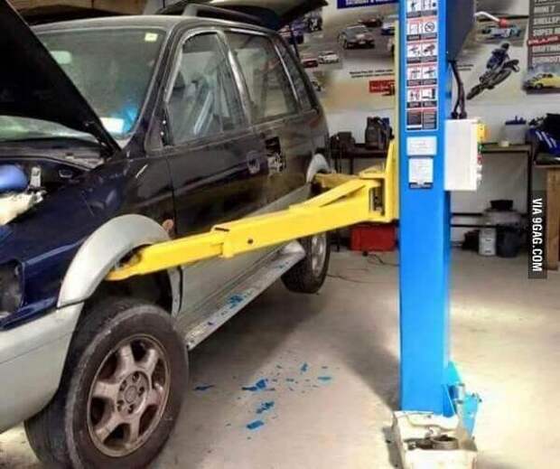 Плохой автосервис