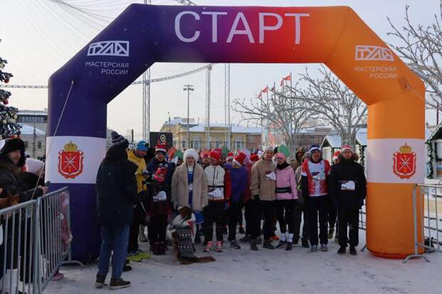 В Туле 300 человек вышли на старт "Забега обещаний" 1 января
