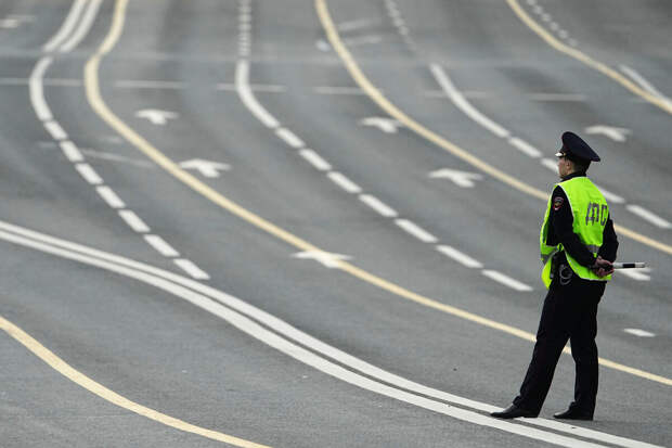 На МКАД временно ограничили движение авто