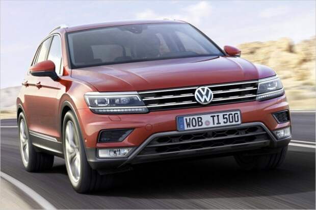 Будущие внедорожники и кроссоверы Volkswagen