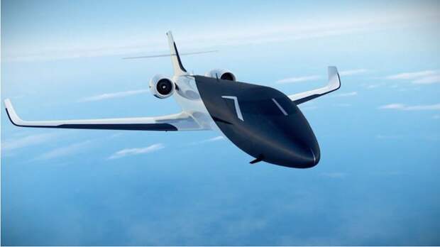 Самолет без иллюминаторов, но с панорамным обзором технологии, самолет, интересно