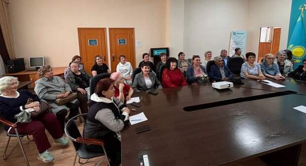 Пенсионеров вовлекают в активную жизнь в Карагандинской области