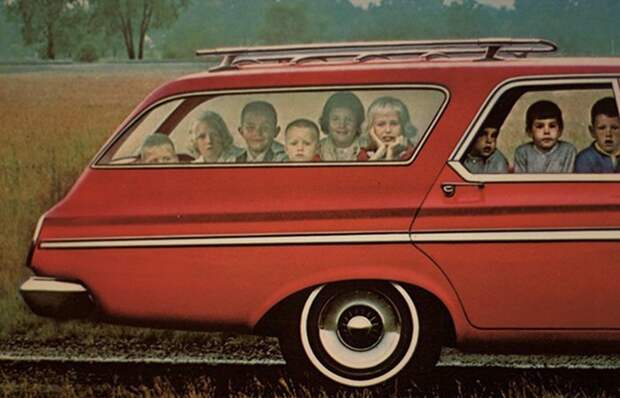 Эти фотографии 60-х годов доказывают, что универсалы были самыми крутыми тачками 60-е годы, автомобили, легковой автомобиль, старые машины, старые фото, сша, универсал, фургон
