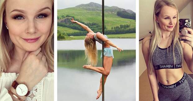 Норвежская танцовщица на пилоне поразила пользователей Reddit своей силой