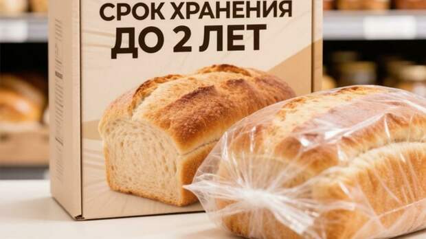 В России создали хлеб с двухлетним сроком хранения