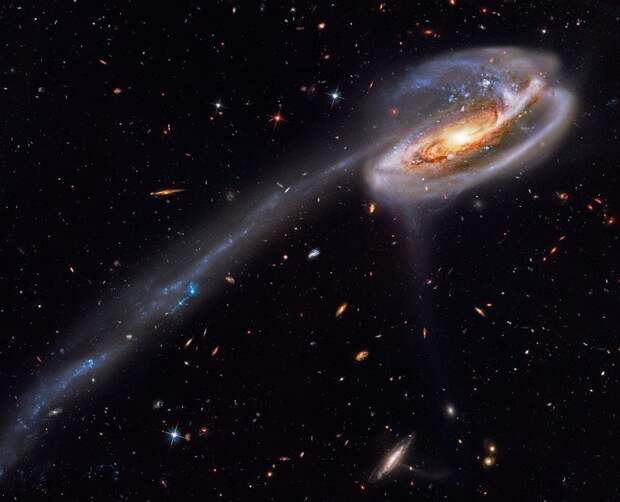Галактика Арп 188 — галактика Головастик интересное, космос, красота