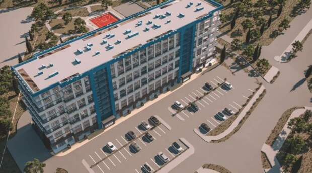 В Севастополе строится жилой комплекс «Аквамарин Park»