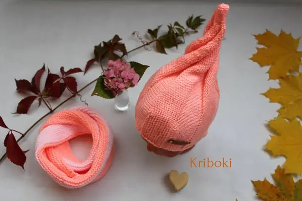 Как связать спицами детскую шапочку 