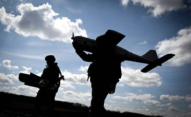 Российский «Орлан» навел высокоточный «Краснополь» на объект ВСУ