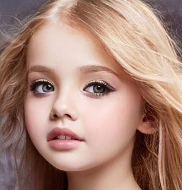 Лиза Галкина с макияжем