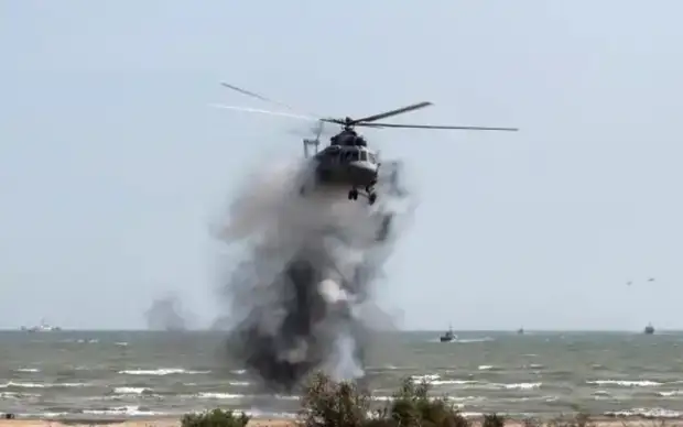 «Ещё одни». 4-й и 5-й вертолёты ВСУ не долетели до Мариуполя