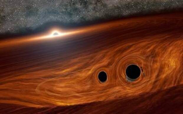 Астрофизики впервые увидели отраженный свет черной дыры