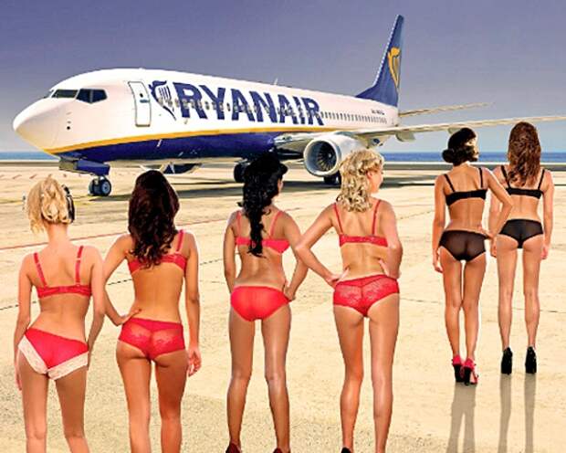 Самые сексуальные стюардессы: Ryanair