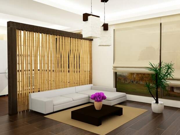 бамбук в интерьере