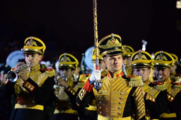 Центральный военный оркестр МО РФ, фото спасская башня