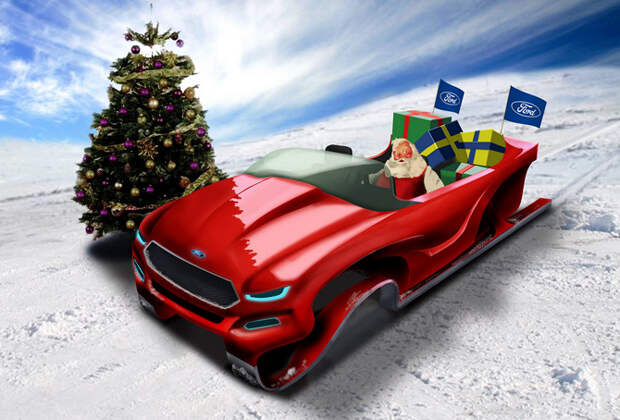 Авто для Санта-Клауса