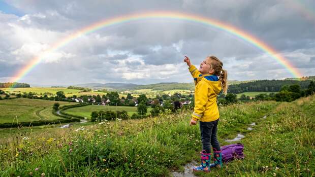 Почему после дождя появляется радуга? Отвечаем на детский вопрос