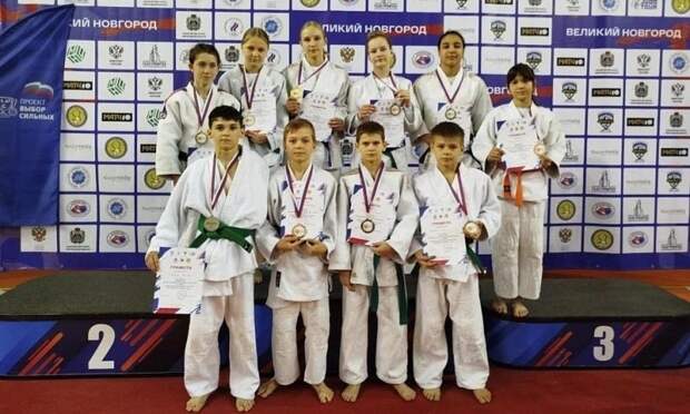 Юные дзюдоисты Поморья завоевали 11 медалей на первенстве СЗФО в Великом Новгороде