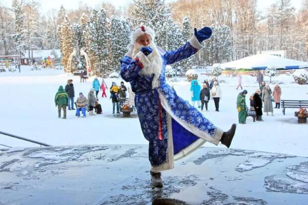 "Зима по-тульски": Жители отметили Новый год в городских парках
