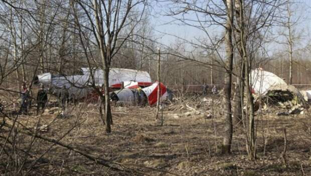 СК РФ: Версия о взрыве на борту упавшего под Смоленском Ту-154 не подтвердилась
