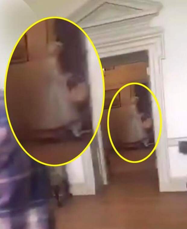 В старом особняке сняли на видео привидение погибшей в огне горничной В старом особняке сняли на видео привидение погибшей в огне горничной