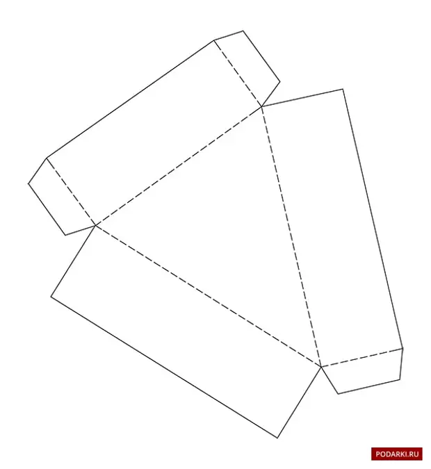 Коробка в виде треугольника. Развертка бумажного торта. Коробочки для бумажного торта. Развертка коробки для торта. Коробка кусок торта.