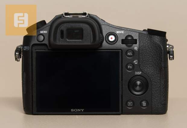 Задняя сторона корпуса Sony Cyber-shot DSC-RX10