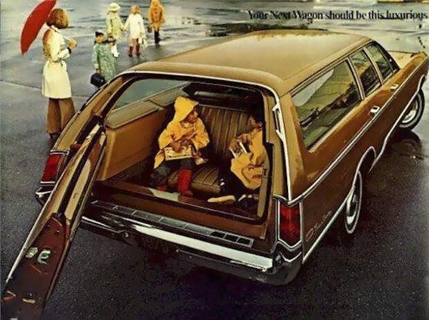 4. 60-е годы, автомобили, легковой автомобиль, старые машины, старые фото, сша, универсал, фургон
