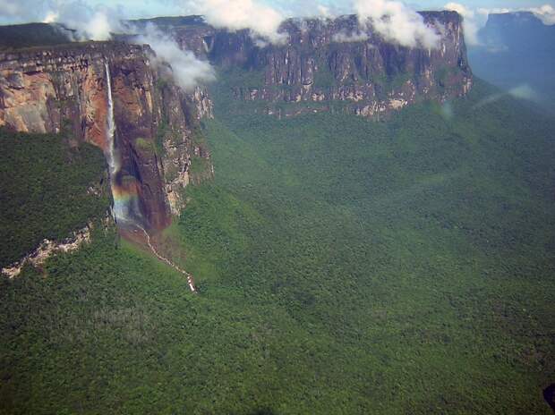 Анхель - самый высокий водопад в мире. Венесуэла. Фото