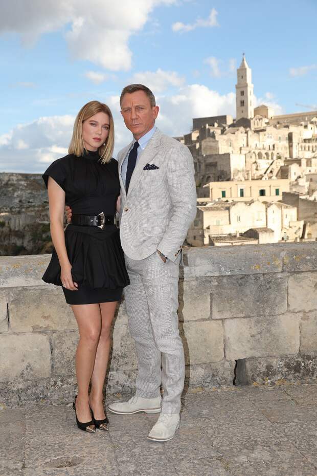 Леа Сейду и Дэниел Крейг (